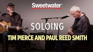 Live at Sweetwater Soloing with Tim Pierce and Paul Reed Smith [upl. by Fanny]