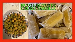 Hielitos o Heladitos de CIRUELA AMARILLA PARA NEGOCIO [upl. by Winsor964]