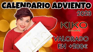 KIKO MILANO ♥️ CALENDARIO ADVIENTO MAQUILLAJE 2023 ♥️ Me lo compro y te lo enseño⎥Monica Vizuete [upl. by Sinnylg]