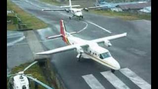 No 1 Most Extreme and Dangerous Airport Lukla TenzingHillary Airport Nepal 全球最危險機場 [upl. by Yelsnit]