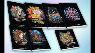 Kickstarter Campaign of Adult Coloring for Stress Relief amp Mindfulness [upl. by Ilyk697]