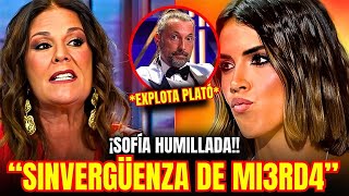 💥EXPLOTA PLATÓ ¡ÁNGELA PORTERO y JOSÉ HUMILLAN a SOFÍA SUESCUN y KIKO JIMÉNEZ en DE VIERNES [upl. by Ennadroj]