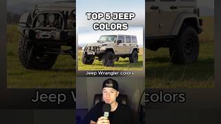 Top 5 Jeep Wrangler Colors of All Time [upl. by Louanna526]