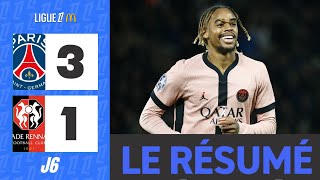 PSG  Rennes  31  Le Résumé  Ligue 1 202425 [upl. by Liamaj]