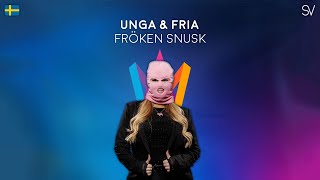 Fröken Snusk  UNGA amp FRIA Lyrics Video [upl. by Taber]