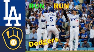 Los Angeles Dodgers vs Milwaukee Brewers Highlights July 6 2024  MLB Highlights  MLB Season 2024 [upl. by Ahsinrac]