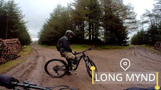 Long Mynd  Mynton Batch  FULL RUN   off piste mountain bike ride MTB [upl. by Puri]