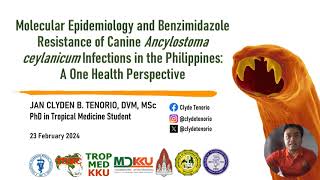 Molecular Epidemiology and Benzimidazole Resistance of Canine Zoonotic Hookworms in the Philippines [upl. by Hollerman]