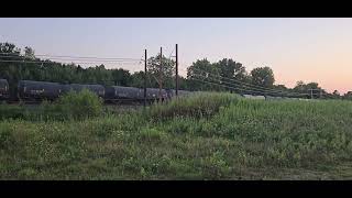 814 csx B779 with UP7034UP9056 eastbound on the westshore track Milepost 363 [upl. by Aiem]