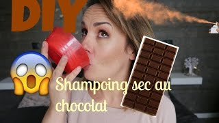 DIY CHOCALOAT DANS LES CHEVEUX Shampoing sec Cacao Pour les brunes [upl. by Mariko]