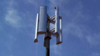 Vertical Axis Wind Turbine  Zus MPS 1kW  Global Wind Group Inc 1 [upl. by Arnulfo81]