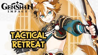 Gorou Hangout  Tactical Retreat Walkthrough l Genshin Impact Chinese Voice [upl. by Retsof]