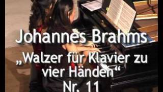 Johannes Brahms „Walzer für Klavier zu vier Händen“ op 39 [upl. by Giglio]