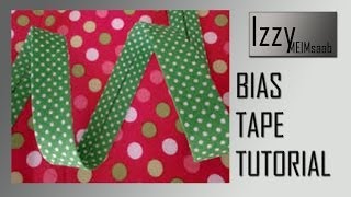 Bias Binding Tutorial  How to make a bias tape [upl. by Rodrick]