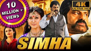 Simha 4K  South Superhit Action Movie  Nandamuri Balakrishna Nayantara Sneha Ullal Namitha [upl. by Akiam171]