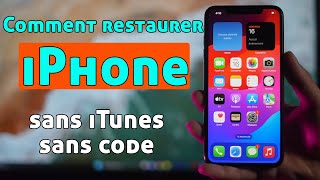 Impossible de restaurer iPhone  Comment restaurer iPhone sans iTunes sans code [upl. by Aitercal895]