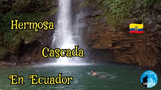 Visitando LUMBAQUÍ ecuador 🇪🇨2 parte conocimos la CASCADA La Escondida🐾 [upl. by Lorsung162]