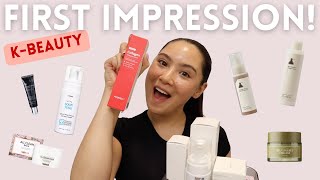 🌸 KBeauty Skin Care First Impressions  testar massa ny koreans hudvård [upl. by Gillman]