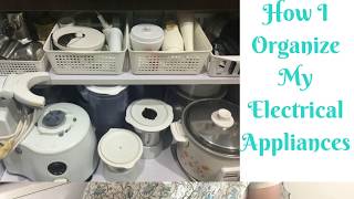 How To Organize Electrical Appliances  Ideas Suitable for Indian Appliances [upl. by Readus]