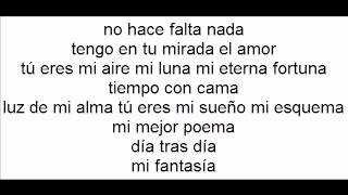 No hace falta nada victor manuelle con letra [upl. by Namqul]