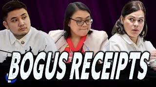 Duda si Rodge Gutierrez sa 158 na tila BOGUS Receipts mula sa OVP [upl. by Broderick]