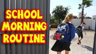 SCHOOL MORNING ROUTINE SIS vs BRO [upl. by Aluor]