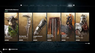 1500 Orichalcum Ore spent at Oikos of the Olympians  Assassins Creed Odyssey [upl. by Adlesirg936]