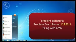 CLR20r3 problem on ehshellexe how to fix with CMD [upl. by Huskamp321]