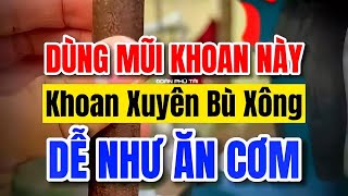 Mũi khoan sắt Bosch khaon bù xông ngọt như đường  Đoàn Phú Tài doanphutai [upl. by Lindahl]