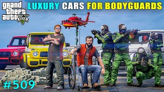 Buying Luxury New Cars For Bodyguards  Gta V Gameplay [upl. by Mook446]