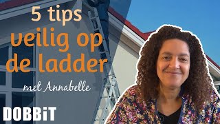 5 veiligheidstips voor op de ladder  Dobbit vlog 1 [upl. by Aronid]