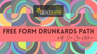 Dees Saturday Sampler – Free Form Drunkards Path [upl. by Logan]