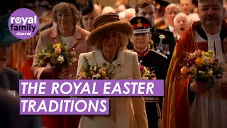 The Royal Familys Easter Traditions [upl. by Trahurn259]