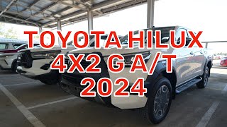 TOYOTA Hilux 4X2 AT G 2024 [upl. by Ardnuaet657]