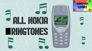 ALL RINGTONES OF THE NOKIA 3310 [upl. by Marrin]