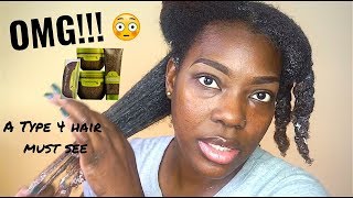 ALL TYPE 4C HAIR MUST WATCH  DEEP CONDITION [upl. by Cawley858]