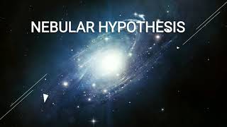 Nebular hypothesis  ASTRONOMY 1 Geography [upl. by Mera]