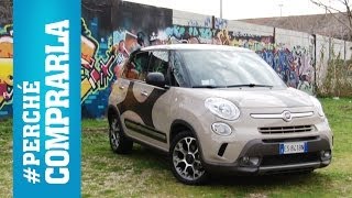 Fiat 500L Trekking  Perché comprarla e perché no [upl. by Elleirda74]