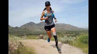 1 woman 1 leg — and 102 marathons in 102 days [upl. by Anal868]