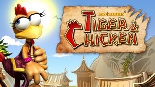 Moorhuhn Tiger and Chicken Gameplay PC HD [upl. by Alyl]