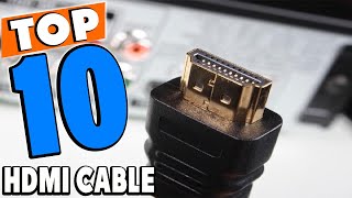 Top 10 Best Hdmi Cables Review In 2024 [upl. by Poulter]