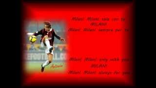 AC Milan anthem with lyrics amp english translation [upl. by Avuha]