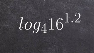 PreCalculus  Evaluate a Simple Log With an Exponent [upl. by Marelda982]