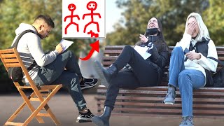 🔥ARTIST WITHOUT TALENT Paint stranger people✍️  😂AWESOME REACTIONS😂 [upl. by Ennylhsa]