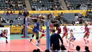 Leyla Chihuan en el mundial de voley femenino Japón 2010 HD [upl. by Ginsberg]