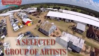 Marburger Farm Antique Show Aerial [upl. by Sutniuq62]