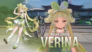 Verina Gameplay Showcase — Wuthering Waves CBT2 [upl. by Attenehs]