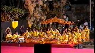 Balinese Gamelan  Kebyar style Bali Arts Festival 1997 [upl. by Mahoney]