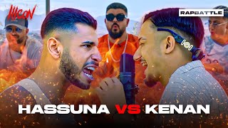 Hassuna VS Kenan  ICON 5 Freestyle Battle [upl. by Ahsinit]