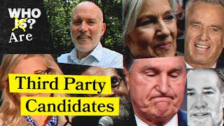 Who Are the ThirdParty  Independent Candidates Running for President [upl. by Eleanora442]